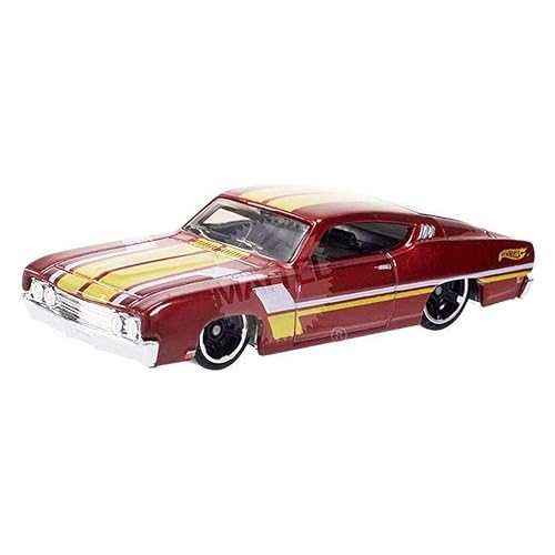Hot Wheels 2014 Hw Workshop Muscle Mania Red '69 Ford Torino Talladega 235/250