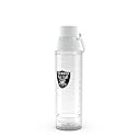 Tervis Venture Lite NFL® Las Vegas Raiders - Embroidered Emblem Made in USA Double Walled Insulated Tumbler Travel Cup Keeps Drinks Cold & Hot, 24oz