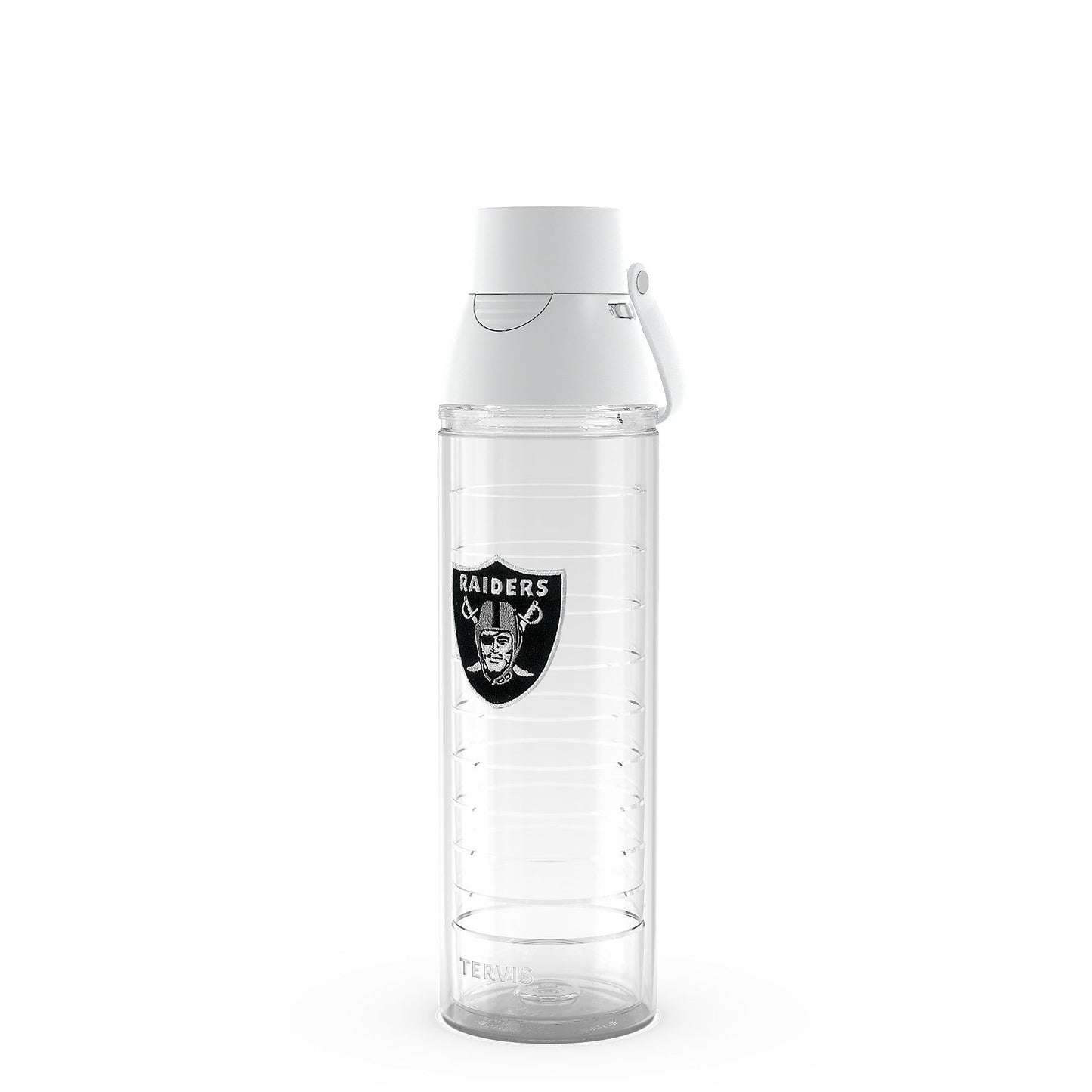 Tervis Venture Lite NFL® Las Vegas Raiders - Embroidered Emblem Made in USA Double Walled Insulated Tumbler Travel Cup Keeps Drinks Cold & Hot, 24oz