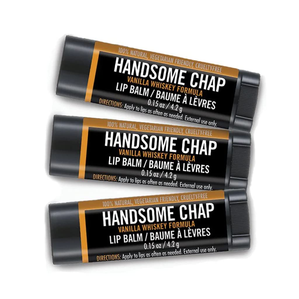 Walton Wood, 3 Pack Lip Balm: (Handsome Chap) Beauty and Personal Care Walton Wood Farm
