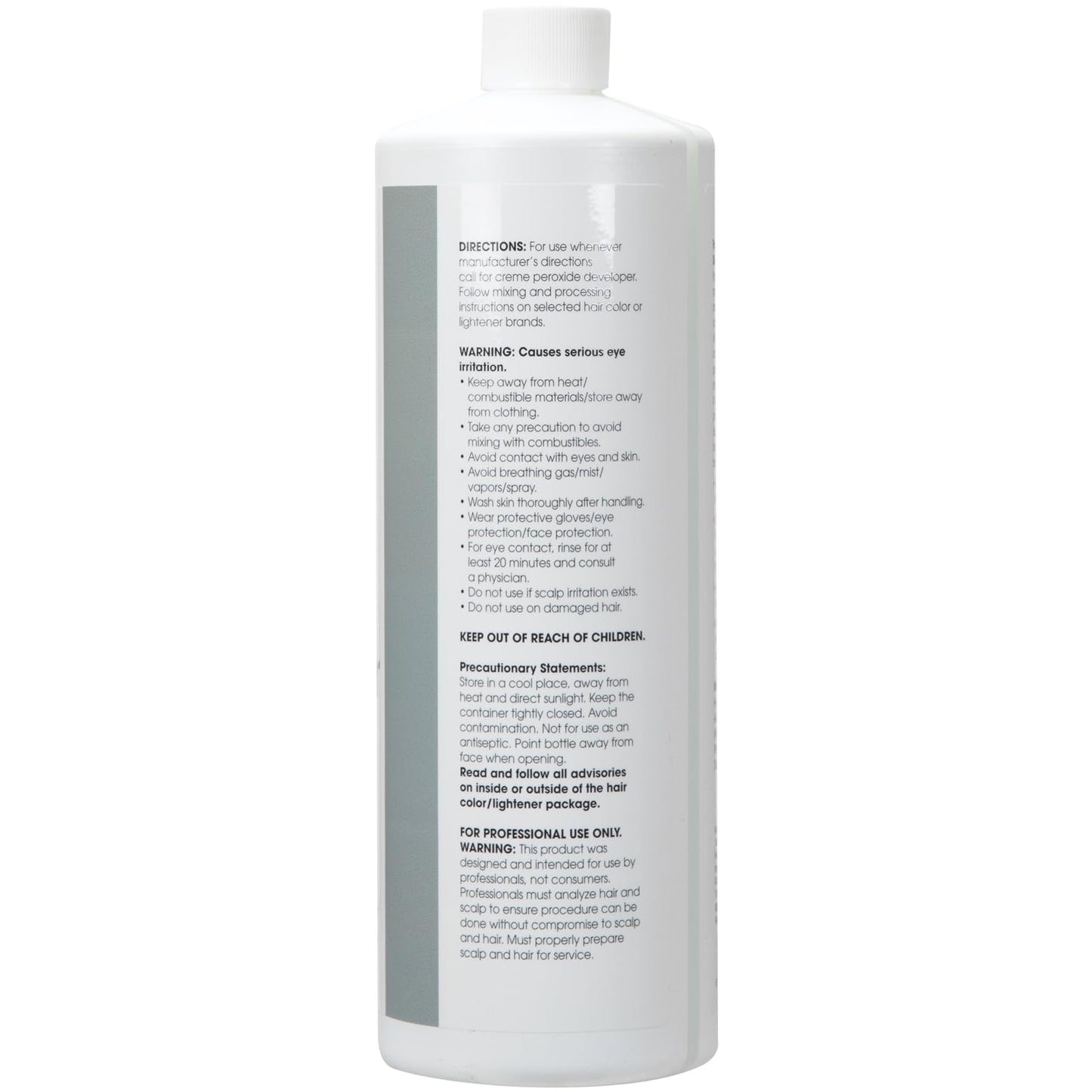 ForPro Expert 10 Volume Crème Developer, 32 Fl Oz - for Hair Lightening, Gray Coverage & Color Deposit with Minimum Lift