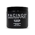 Pacinos SLEEK High Shine Flexible Pomade for Men - Long-Lasting Styling for Medium to Longer Hair - Wet Look with All-Day Hold - 4 oz