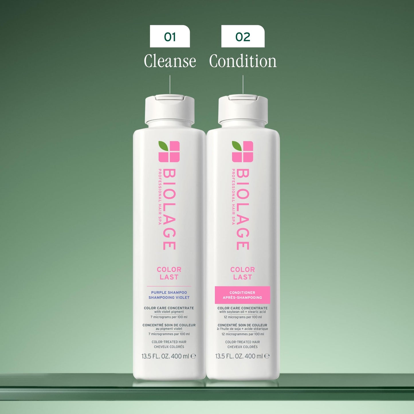 Biolage Color Last Purple Shampoo - pH Balancing Shampoo for Color-Treated Blonde Hair, Neutralizes Brass & Unwanted Warm Tones, Violet Pigments