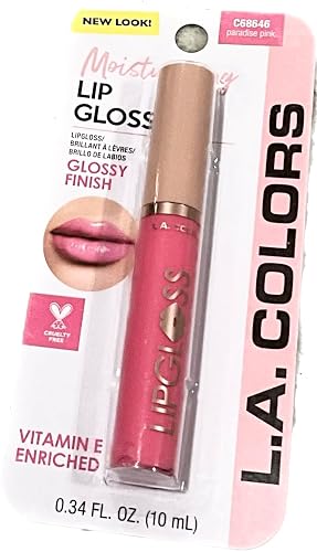 L.A. COLORS Lip Gloss C68646 Paradise Pink
