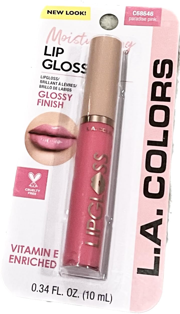 L.A. COLORS Lip Gloss C68646 Paradise Pink