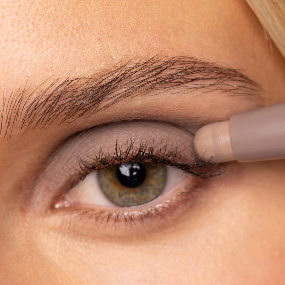 Palladio Waterproof Eyeshadow Stick with Blending Sponge, Long Lasting & Effortless Application, Smudge Free & Crease Proof Formula, Matte & Shimmer