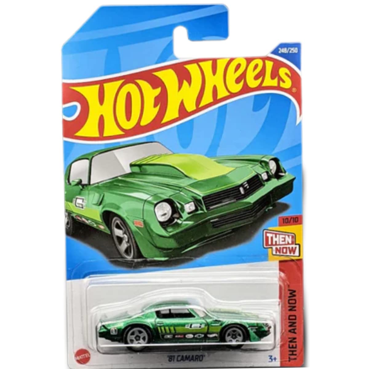 Hot Wheels '81 Camaro, Then and Now 10/10