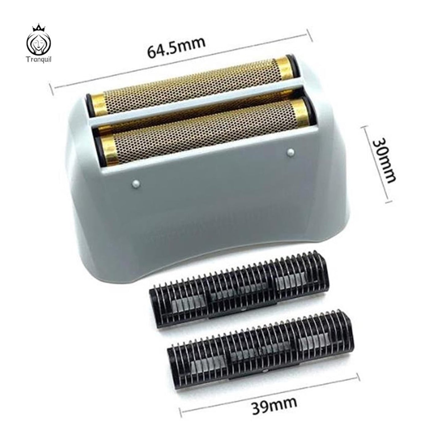 KMRLDGUQ Professional Hair Clipper Replacement 3D Intelligent Floating Shaving Blades Shaver Head Sets?Compatible for Andis?Gold/Sliver(A4) Beauty and Personal Care KMRLDGUQ