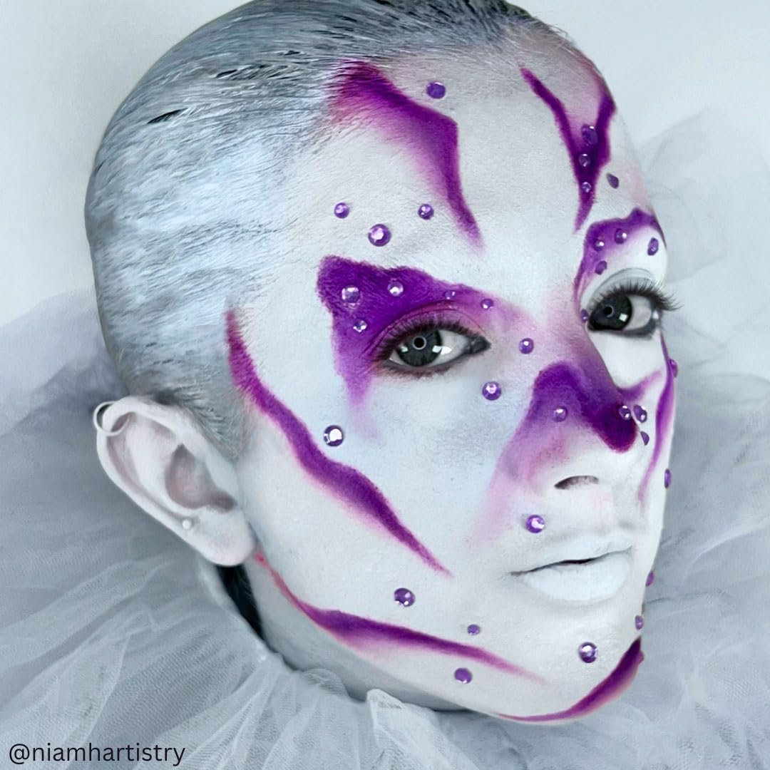 Mehron Makeup Liquid Makeup | Face Paint and Body Paint Perfect for Halloween, Cosplay I Air Brush Compatible 4.5 oz (133 ml) (MOONLIGHT WHITE)