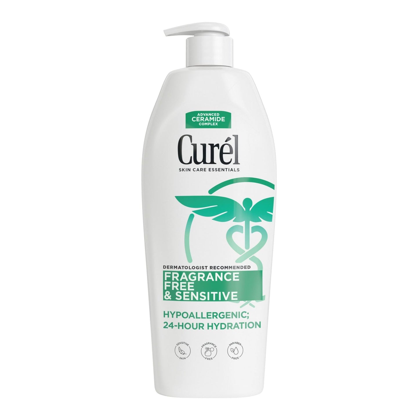 Curel Fragrance Free Comforting Body Lotion, Body and Hand Moisturizer for Dry, Sensitive Skin, 13 Ounce, with Advanced Ceramide Complex, Repairs