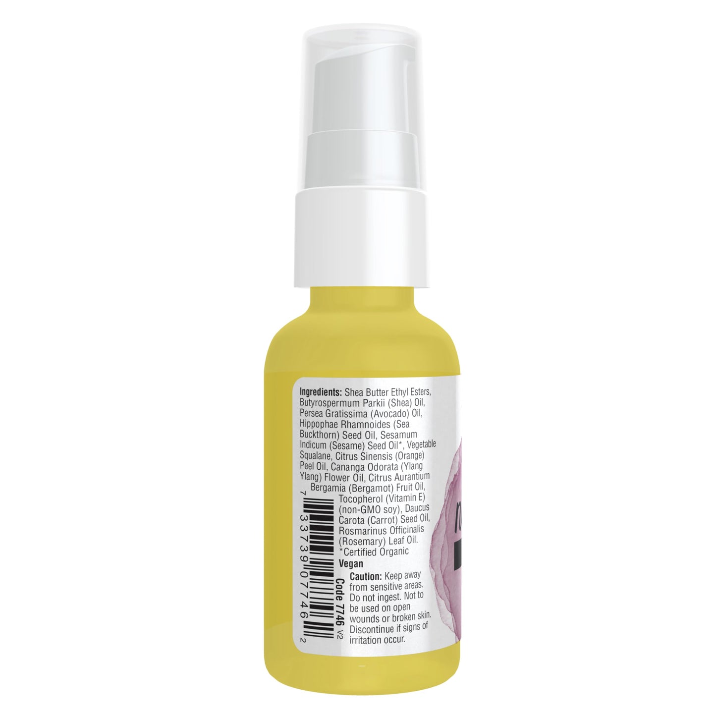 NOW Foods Solutions, Nourish Facial Oil With Antioxidants, Promotes Suppleness and Elasticity, 1-Ounce