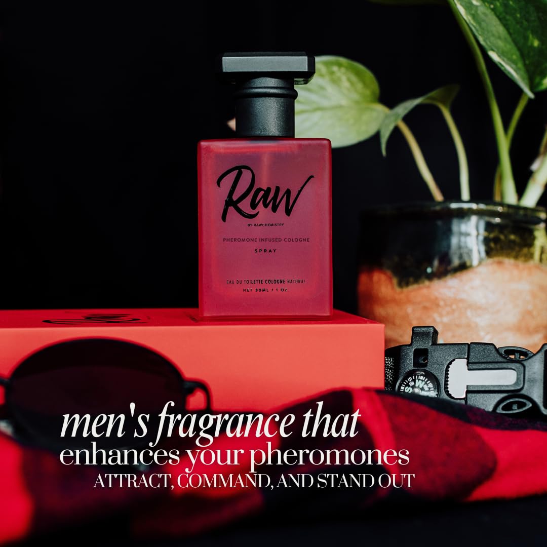 Raw by RawChemistry A Pheromone Infused Cologne - A Cologne with Pheromones for Men 1 oz.