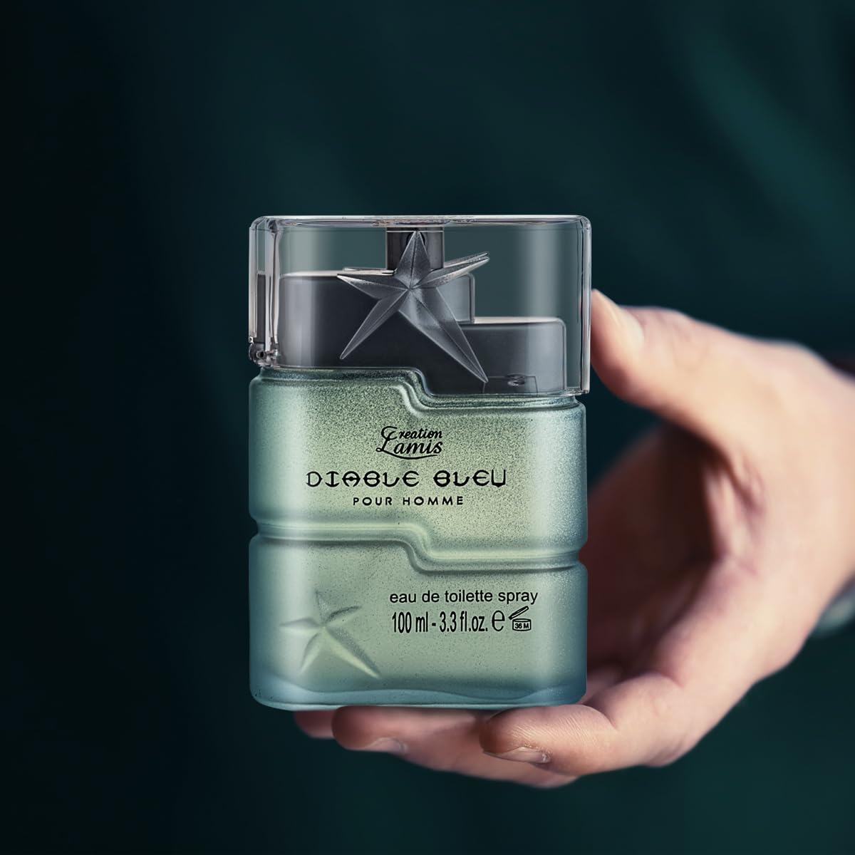 Diable Bleu By Creation Lamis 3.4 oz Eau De Toilette Spray for Men