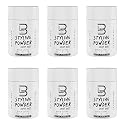 L3 Level 3 Travel Styling Powder - Small 0.18 oz for Travel - Natural Look Mens Powder (6, White)