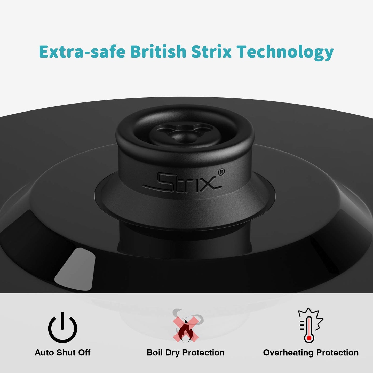 Secura Original Stainless Steel Double Wall Electric Water Kettle 1.8 Quart with Auto Shut-Off & Boil-Dry Protection, Orange SWK-1701DO/HB-3227B