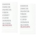 Boston International Funny Christmas Hand Towels Paper Guest Towels Disposable, Christmas Bathroom Decor Fingertip Towels for Christmas Party…