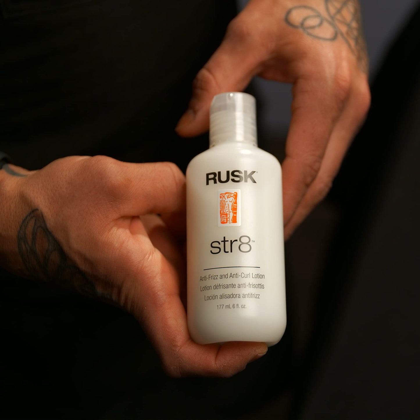 RUSK Anti-Frizz and Anti-Curl Styling Lotion 8.8 Ounce