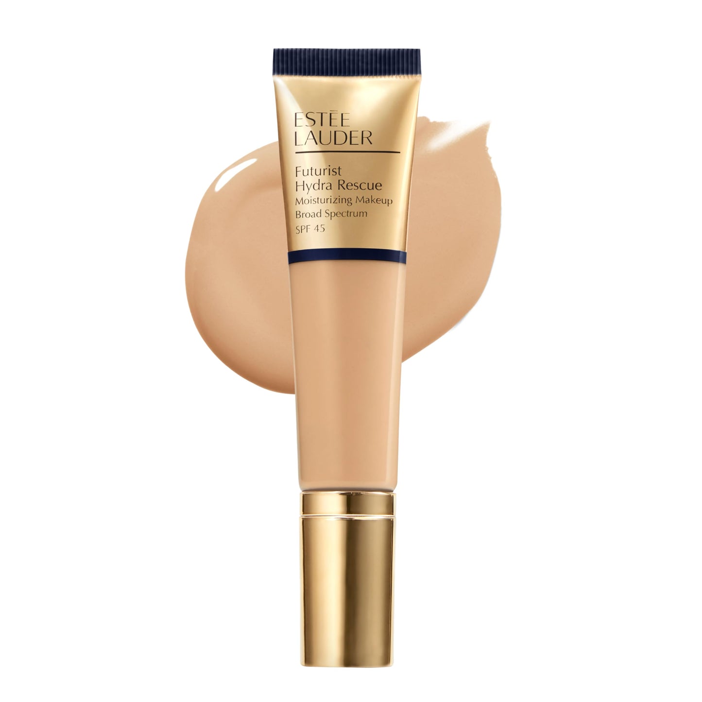 Estée Lauder Futurist Hydra Rescue Moisturizing Foundation Makeup SPF 45 for a 12-Hour Glow, 1.2 Fl Oz, 3W1 Tawny