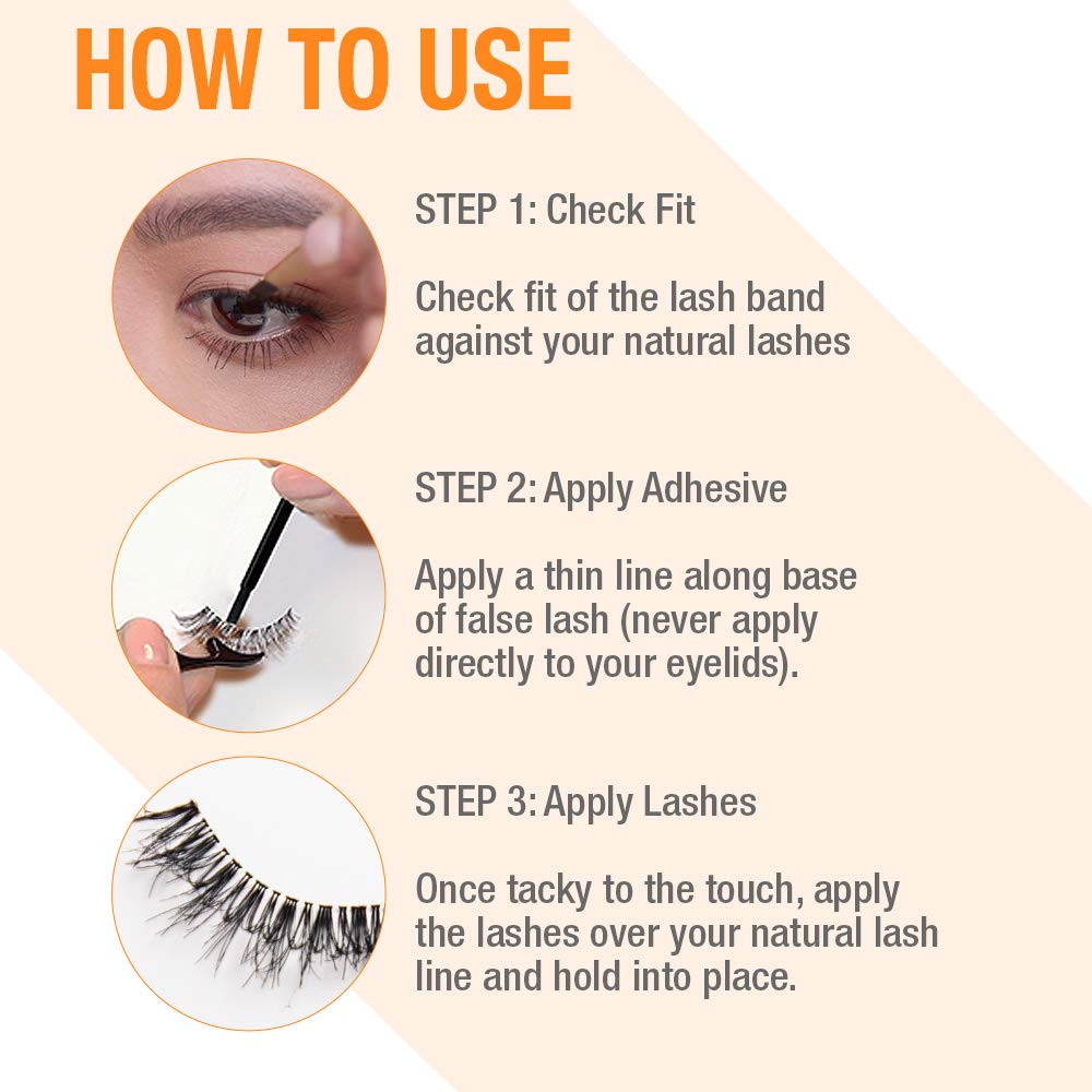 Duo Brush-On Striplash Adhesive Dark Tone 0.18 Ounce (5.3ml) (6 Pack)