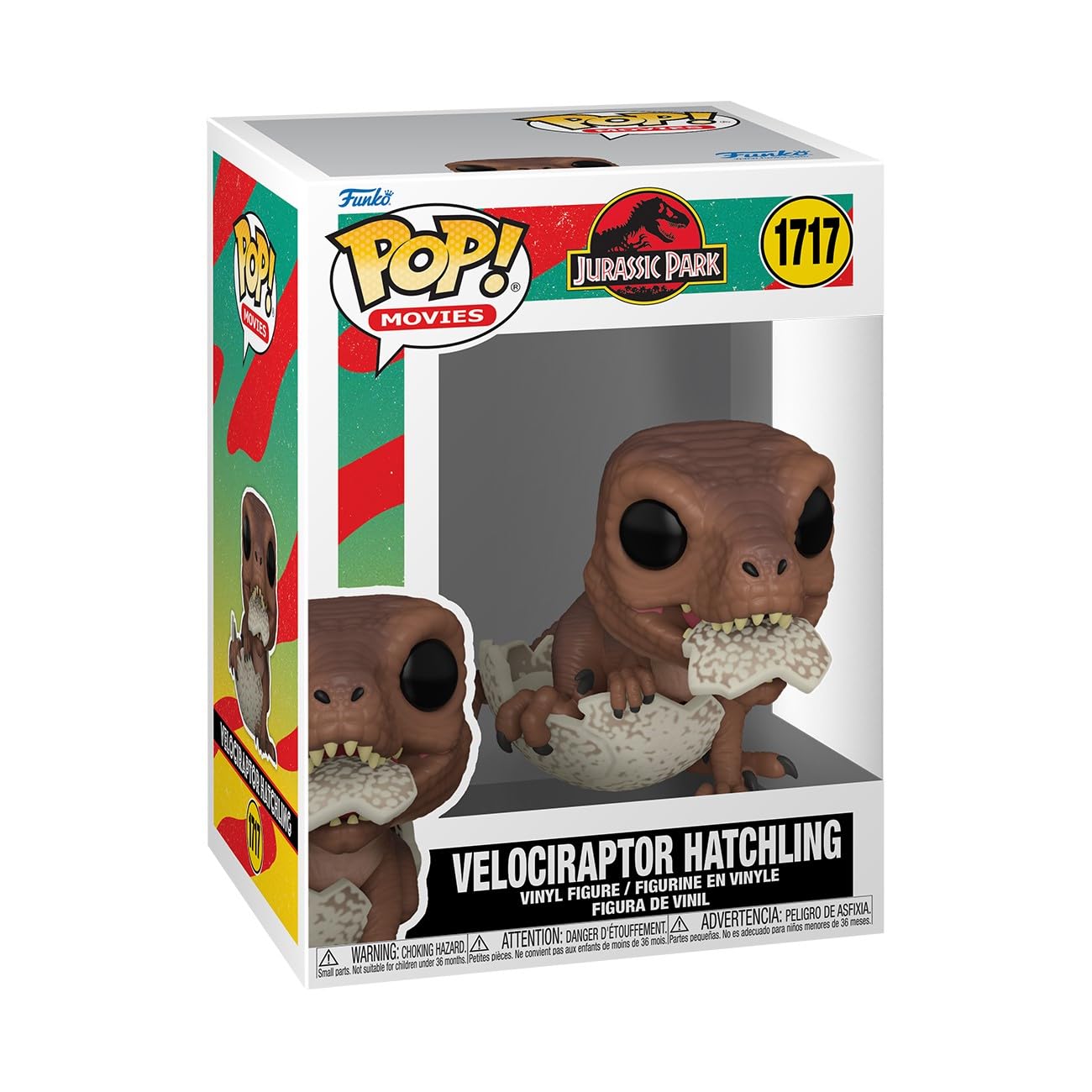 Funko Pop Movies: Jurassic Park Hatchling - Velociraptor Hatchling - Collectable Vinyl Figure - Gift Idea - Official Merchandise - Toys for Kids…