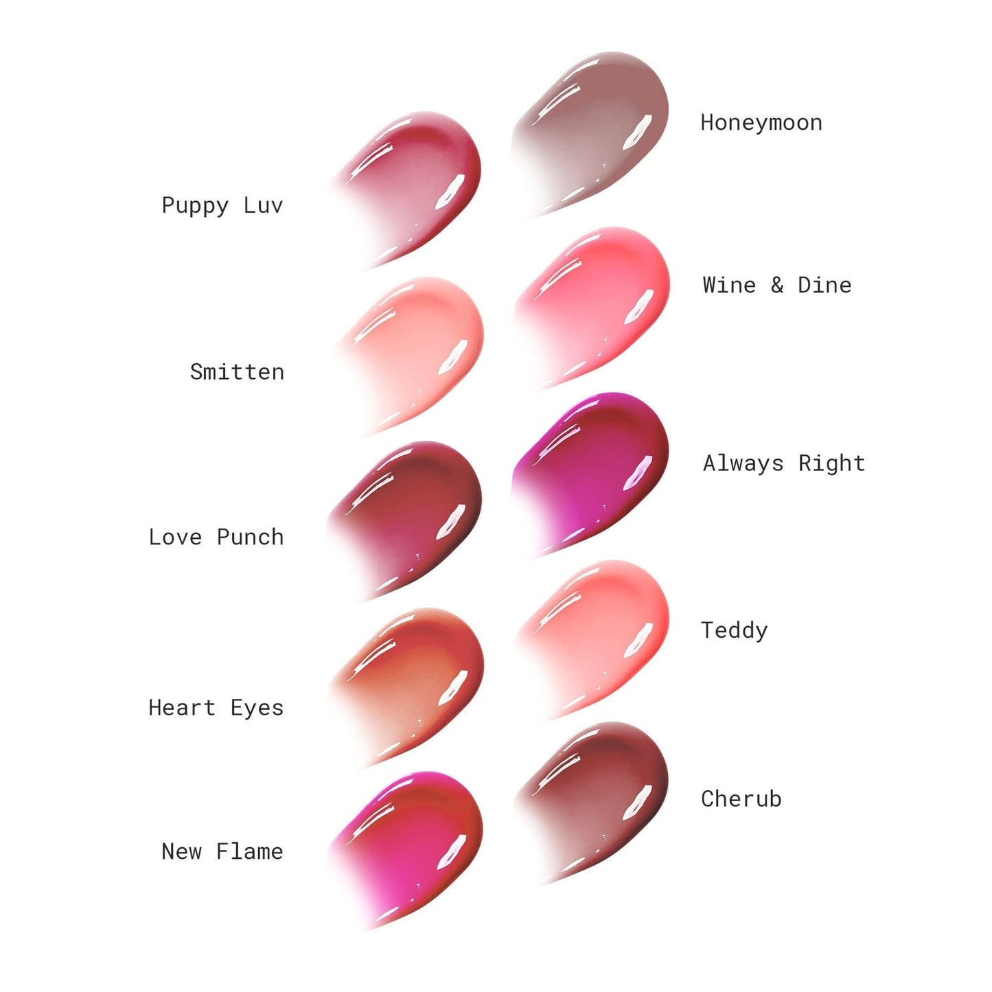 The Crème Shop Ultra-Moisturizing, 12HR+ Long-Lasting Glossy Lip Stain - Sunflower Seed Oil & Glycerin Infused for Soft, Hydrated Lips - HONEYMOON