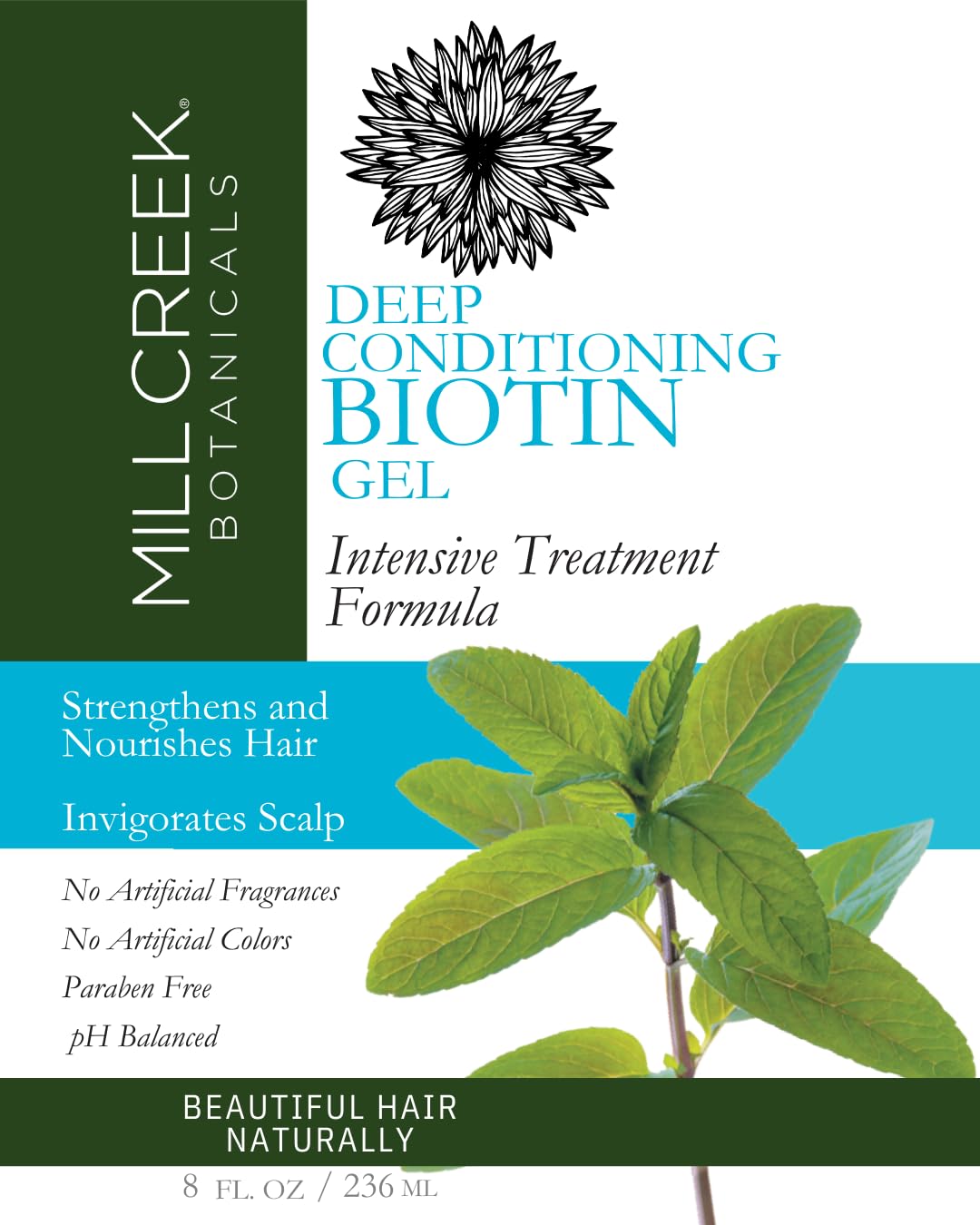 Mill Creek Deep Conditioning Biotin Gel - 4 fl oz