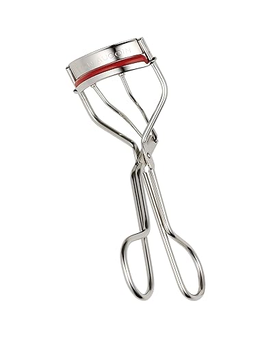 Kevyn Aucoin The Eyelash Curler: Easy use. Long-lasting curl of lashes effect. Wide opening. Stainless steel with two red lash cushions. Pro makeup