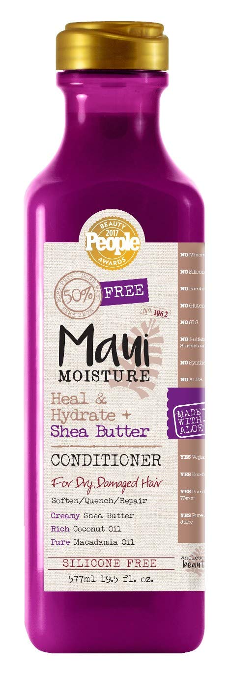 Maui Moisture Heal & Hydrate Shea Butter Shampoo & Conditioner Set 19.5 Ounce