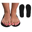 Kobbtan 60 Pairs Spray Tan Feet Pads - Disposable Foam Feet Protectors for Spray Tanning - Non-Slip, Hygienic & Comfortable Feet for Spray Tanning