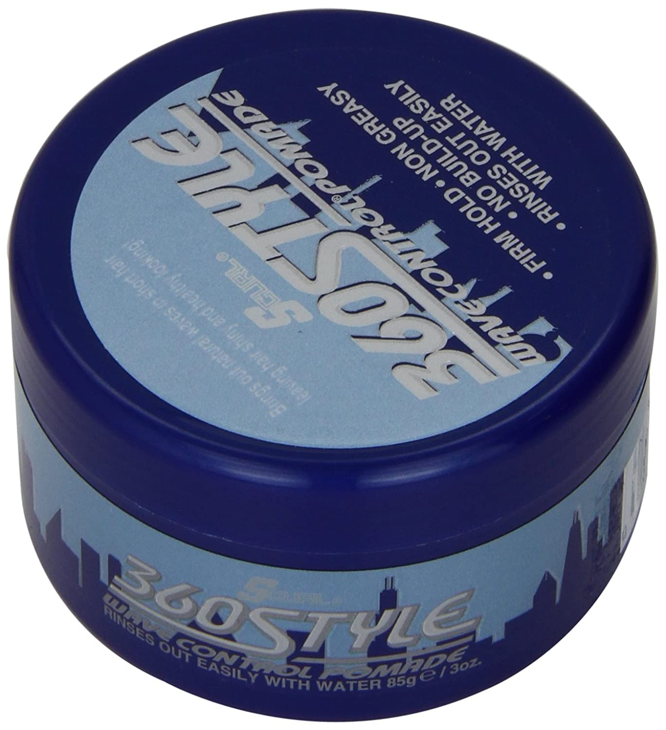 Luster's S-Curl 360 Style, Wave Control Pomade 3 oz (Pack of 10)