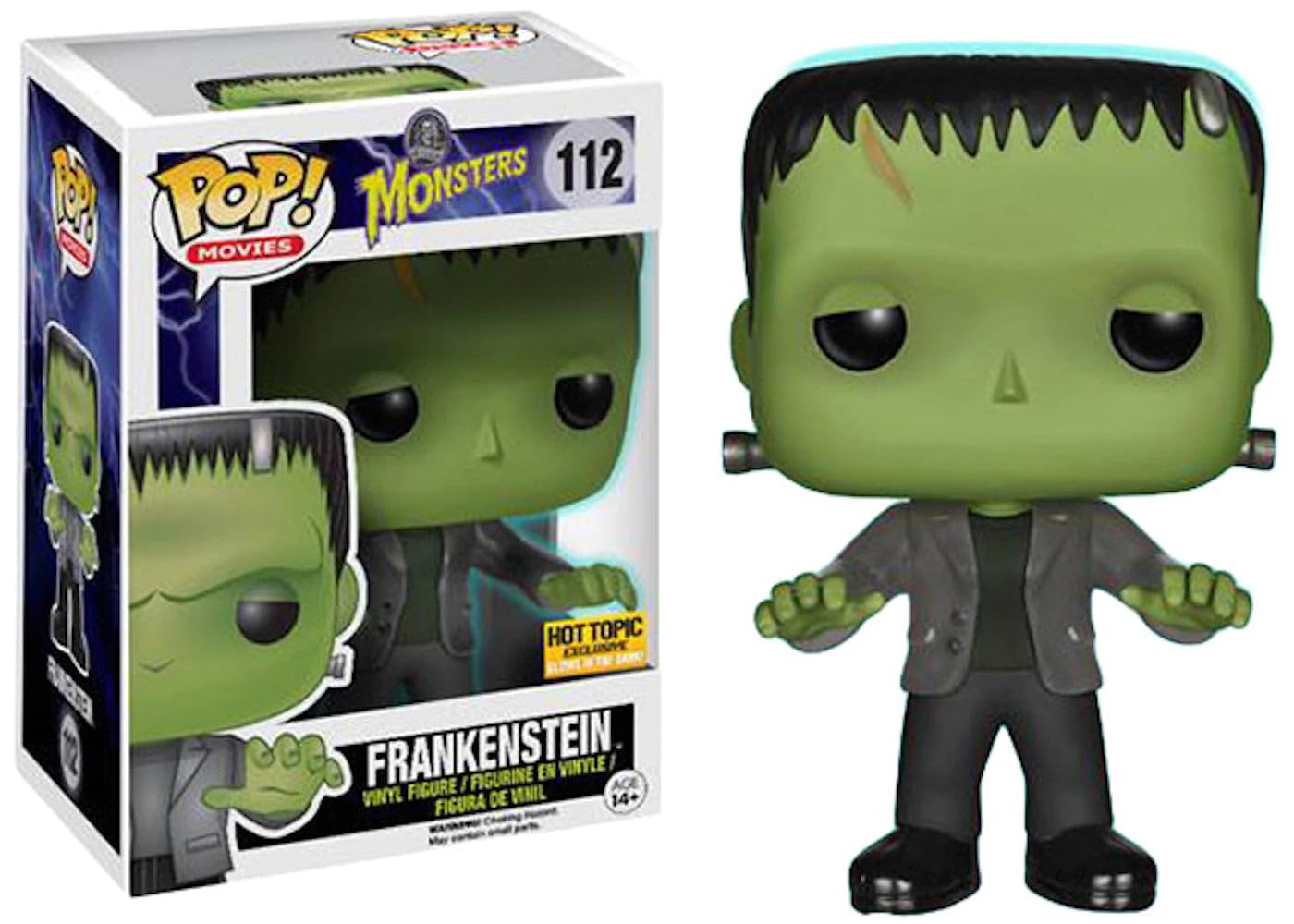Funko Pop Monsters Frankenstein Glow in the Dark Exclusive