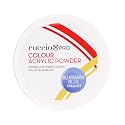 Colour Acrylic Powder - Blueberry Blue by Cuccio PRO for Women - 1.6 oz Acrylic Powder Beauty & Personal Care Cuccio