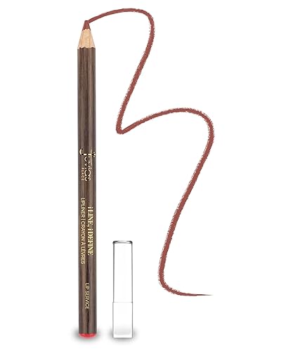 Juvia's Place I Line I Define Lip Liner - Lip Service - Long-Lasting Lip Liner with Hydrating Formula, Smooth Glide, Sharpenable Pencil for Precise