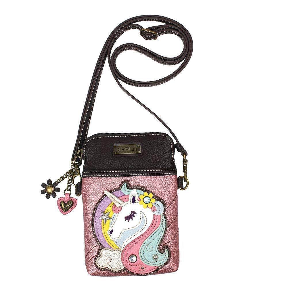 Chala Handbags Unicorn Cellphone Crossbody Handbag - Unicorn Lover Collector