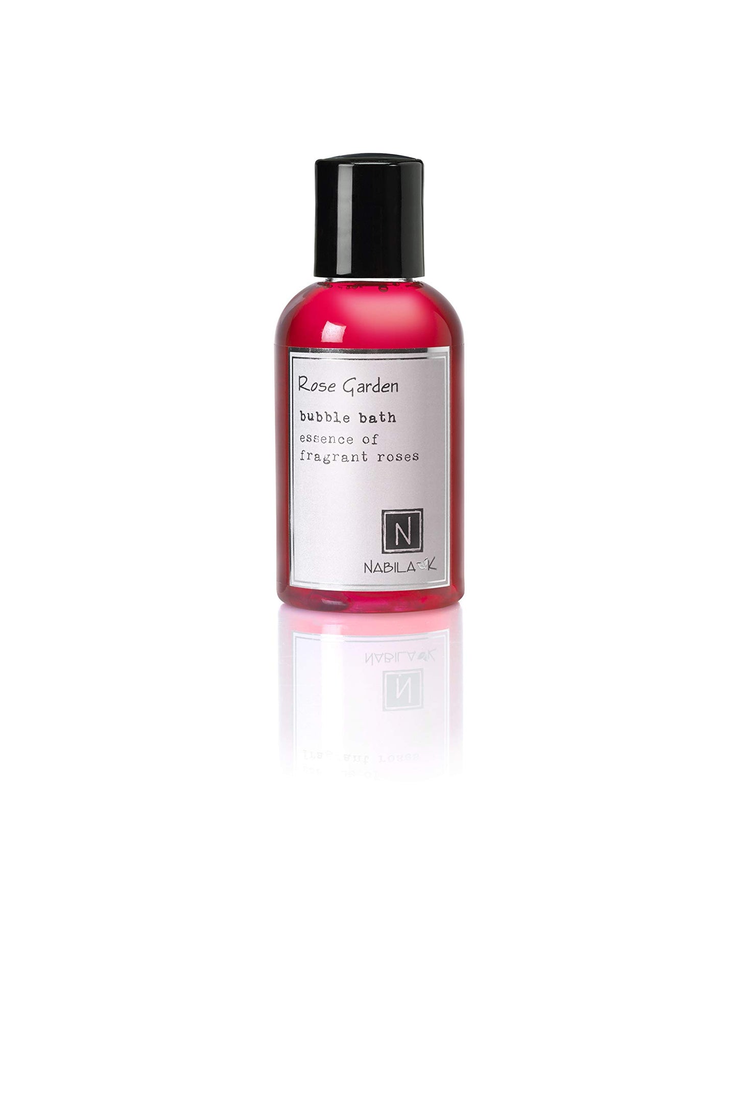 Nabila K Rose Garden Travel Size Bubble Bath with Rose Essential Oils - Natural & Organic, Sulfate-Free, Tear-Free - Aromatherapy Floral Bath Soak Beauty and Personal Care Nabila K