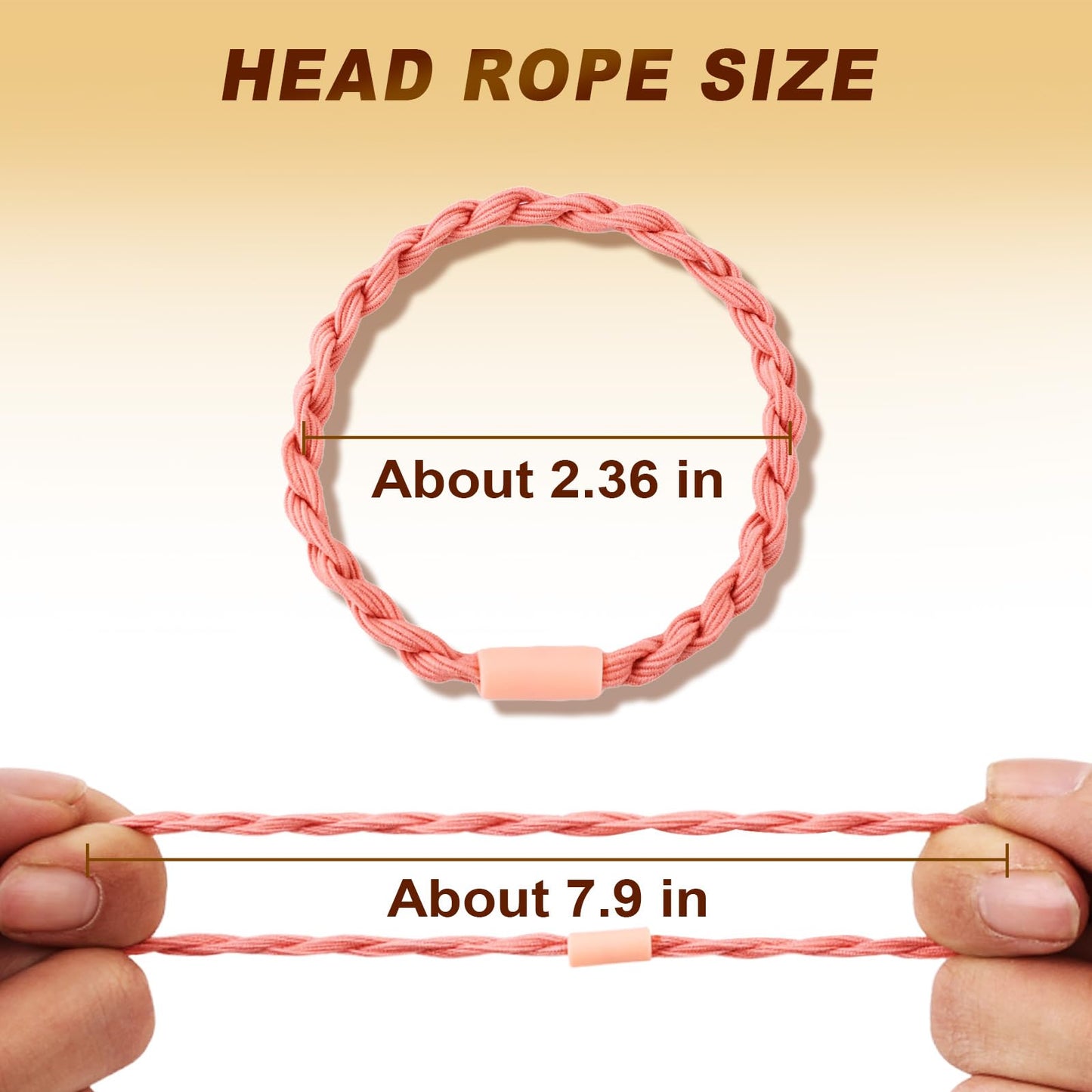 48 PCS Boho Hair Ties, Elastic Hair Tie Bracelets for Women, Cute Hair Ties No Damage, Ponytail Holders for Girls with Thick and Thin Hair Beauty and Personal Care SLNZAPTY
