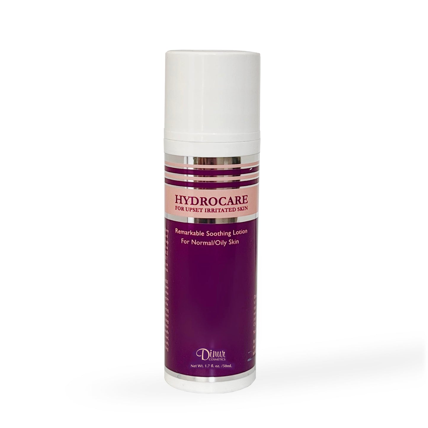Dinur Cosmetics Hydrocare Remarkable Soothing Lotion, Lightweight Daily Face Moisturizer for Hydration & Comfort, 1.7 oz / 50 ml