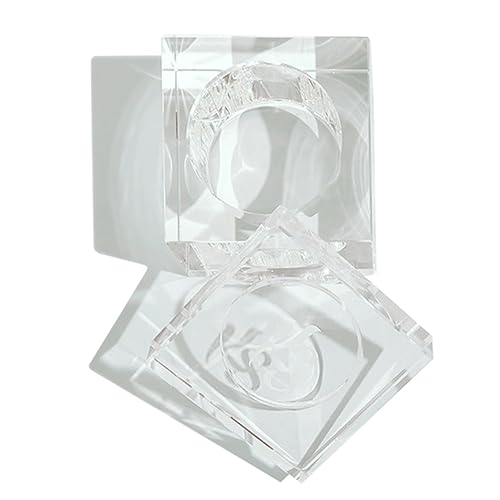 KIARA SKY Professional Nails Spill-Proof Dappen Dish with Lid for Holding Acrylic Liquid Monomer - Clear