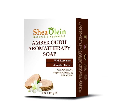 AMBER OUDH AROMATHERAPY SOAP WITH ROSEMARY & AMBER EXTRACT Amber Oudh Aromatherapy Soap with Rosemary & Amber Extract