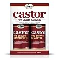 Difeel 2PC Castor Pro-Growth Shampoo & Conditoner Gift Box- Includes 33.8oz. Shampoo and Conditioner