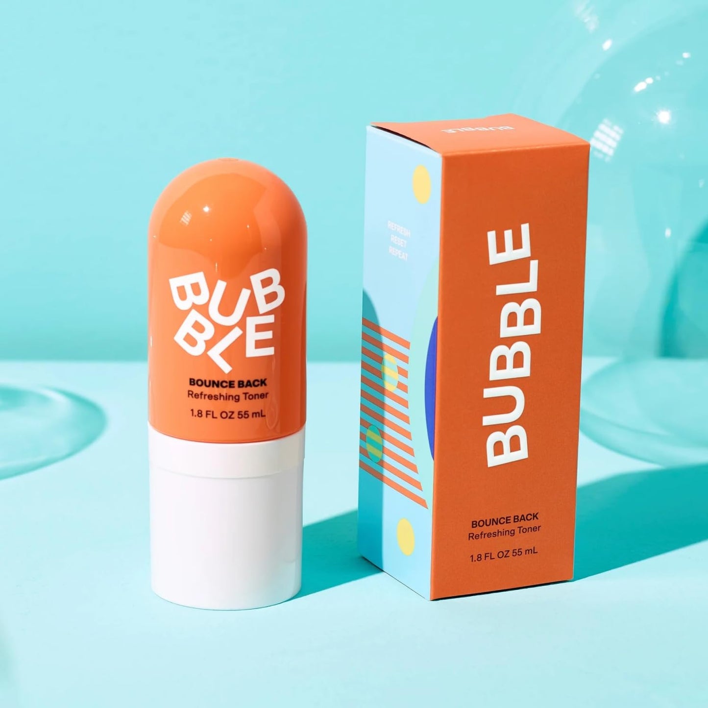 Bubble Skincare Bounce Back Hydrating Toner Spray - Balancing + Pore Minimizing Toner for Face - Made With Niacinamide + Willow Bark to Help Even