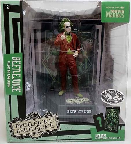Movie Maniacs 6IN Posed - Beetlejuice - Beetlejuice 2 (Chase)