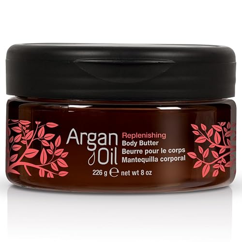 Body Drench Argan Oil Skin Moisturizer, Body Butter, Deeply Hydrating Body Cream for Dry Skin, Nourishing Moisturizer with Argan Oil for Soft, Smooth