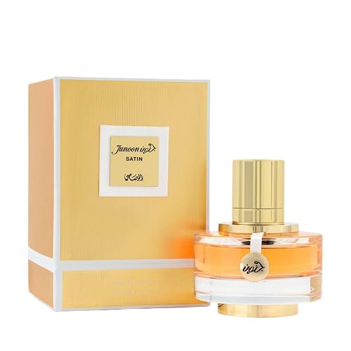 Junoon Satin for Women EDP 50 ML (1.7 oz) - Fresh Fruity Notes Blended with Frankincense and Cedarwood - by RASASI Perfumes