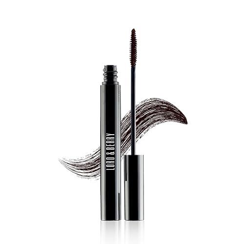 Lord and Berry Back in Brown High Definition Mascara - Water Resistant Mascara - Intense Brown Color - Easy to Apply - 1351 Deep Brown - 0.6 oz