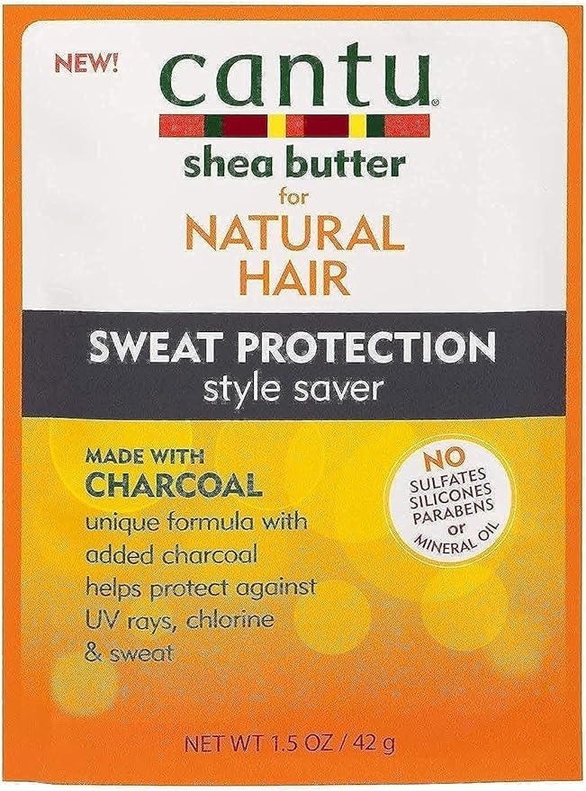 Cantu Natural Hair Sweat Protect Style Packettes 1.5 Ounce (6 Pieces)