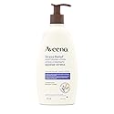 Aveeno Body Moisture Stress Relief Moisturizing Lotion, 18 Ounce