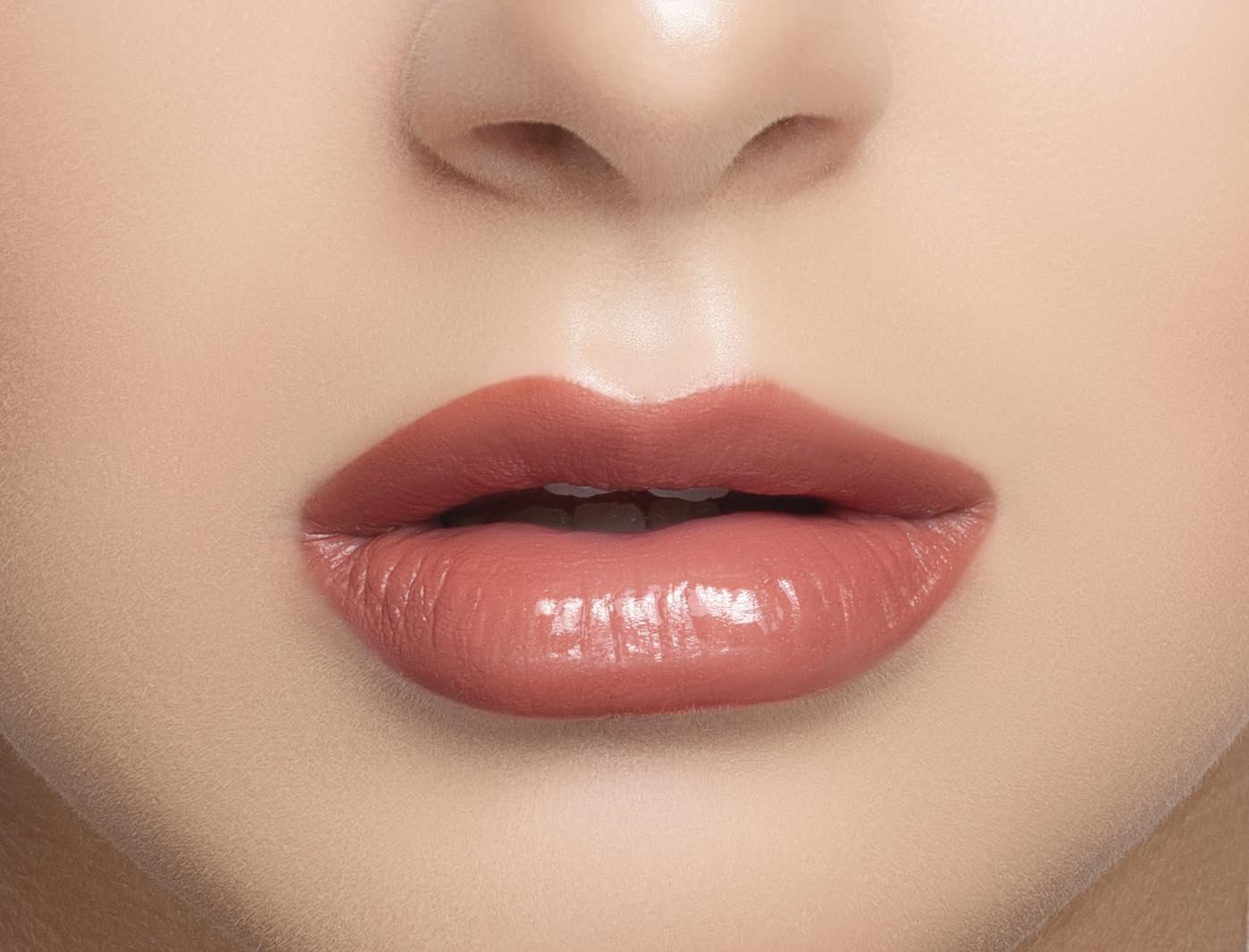 VivienneHu Goldsand Shine Lipstick | Long Lasting Lipstick for Women with Intense Color & Moisture - CaramelGlow