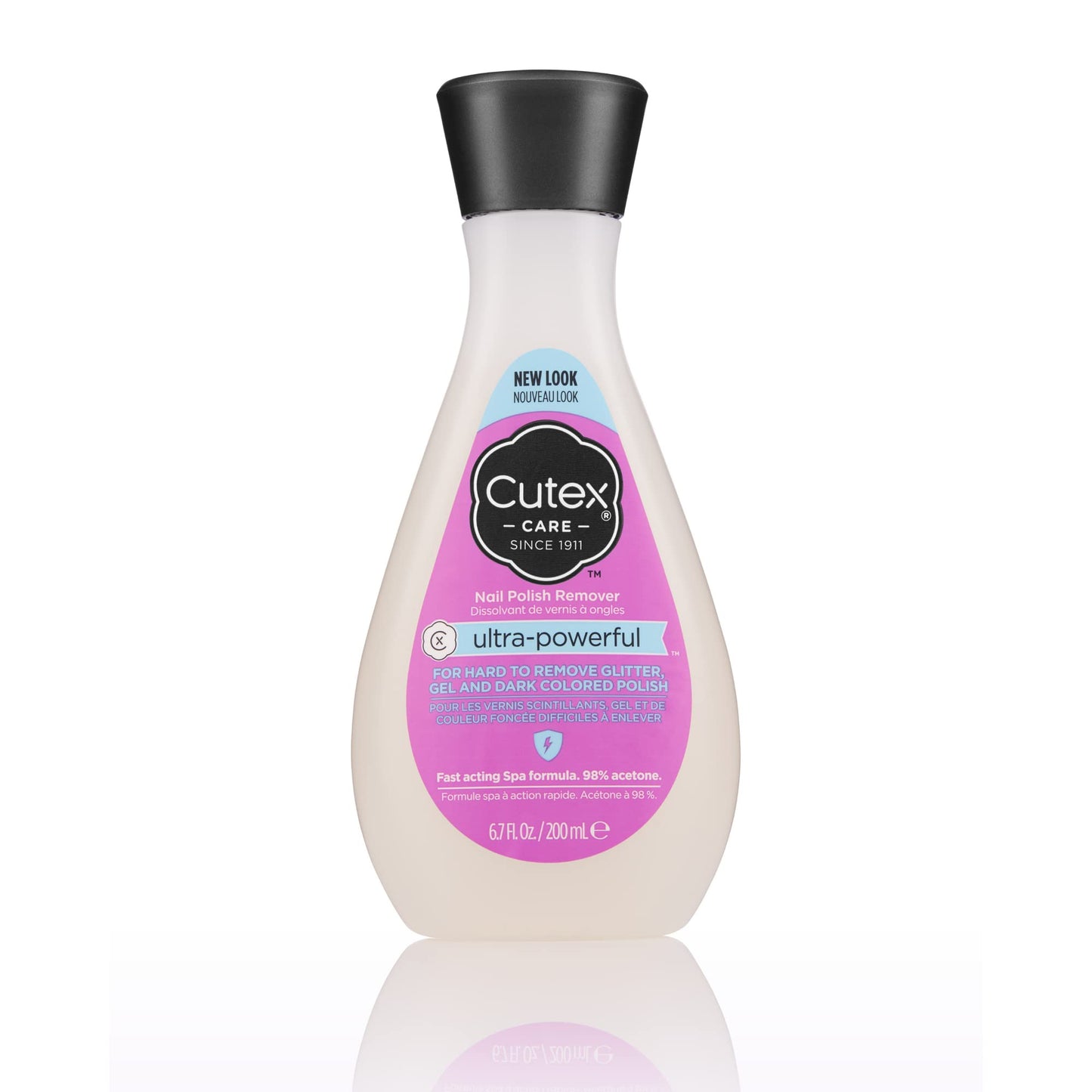 Cutex Ultra-Powerful Nail Polish Remover 6.76 Fl Oz (Pack of 6) Beauty & Personal Care Cutex