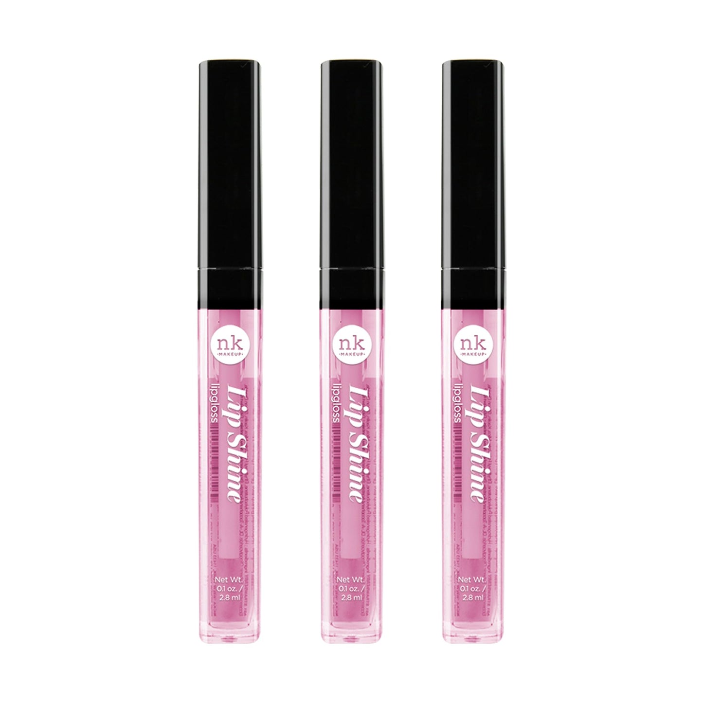 NICKA K NEW YORK Lipshine, Cosmetics, vibrant colors, bright colors, shining lips, lip shine, long lasting (AMZ249)